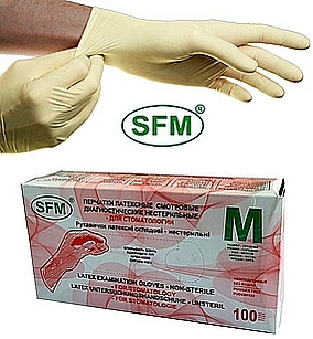 Перчатки диагностические SFM-GRIP-SURFACE